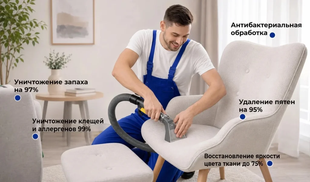 Химчистка мягкой мебели